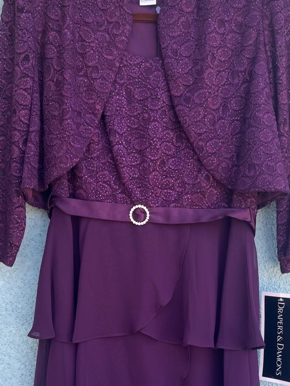 Draper's and Damon's Sparkling Two Piece Dress Set Size 8 NWT - Picture 3 of 14